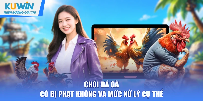 Chơi đá gà có bị phạt không và mức xử lý cụ thể